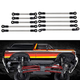 313MM 324mm Wheelbase Links Unassembled kit for 1/10 RC Crawler Car Traxxas TRX4