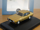 OXFORD THE PROFESSIONALS TV FORD CAPRI MK3 SOLAR GOLD CAR MODEL 76CAP002 1:76