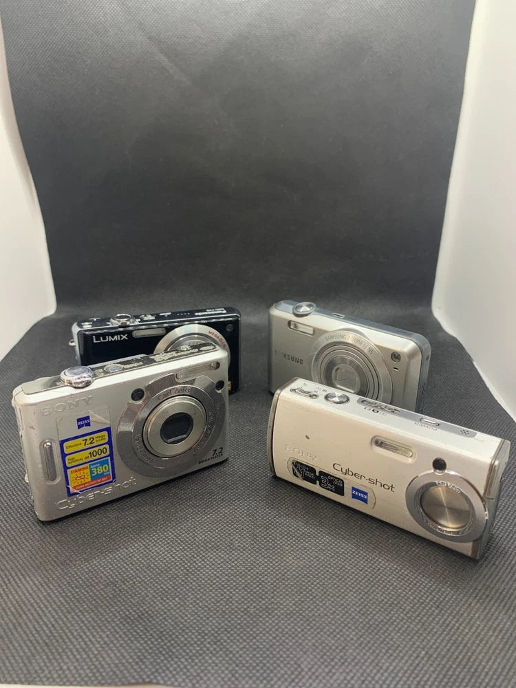 Digital cameras Sony DSC-L1, Sony DSC-W35, Samsung ES65, Panasonic DMC-FX8