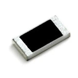 1206 SMD thick film resistor, black body with silver end caps