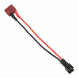 Deans Nylon T Plug Female to SM 2P Male Adapter 20awg 10cm Wire lipo Battery