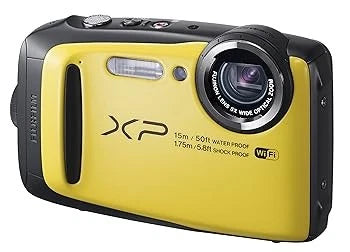 Fujifilm XP90 Waterproof Compact Digital Camera Yellow From Japan