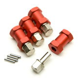 Alum 12mm Wheel Hub Hex Drive Adaptor 20mm Extension for 1/10 RC Crawler SCX10 Converter