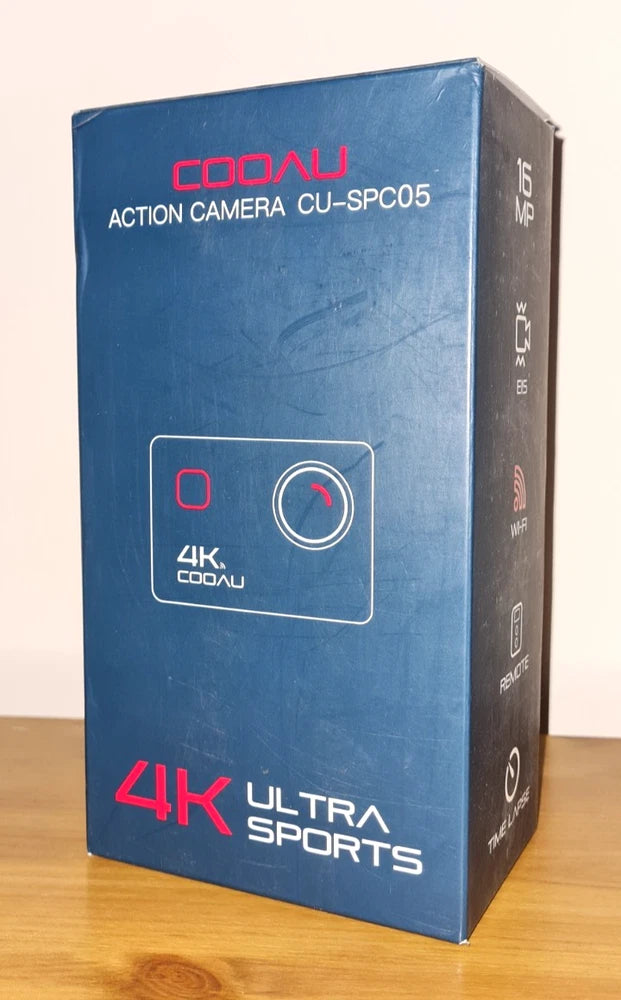 COOAU 4K Action Camera CU-SPC05 16MP WiFi Waterproof Case Sports Cam