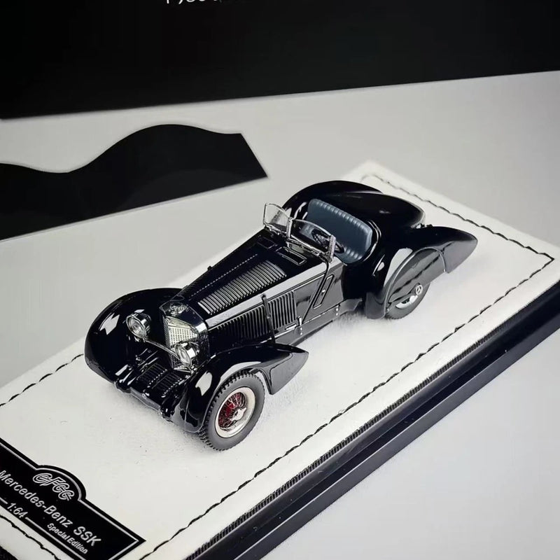 1:64 SSK 1930 Black Prince Diecast Alloy Car Model, HEC Collectible Display