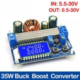 Digital LCD Automatic Step up down Buck Boost Converter Power Supply Module