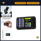 Smart Lipo Balancer & Voltage Display for 2s-8s RC Batteries, 3A Fast Charging Battery