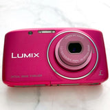Panasonic LUMIX DMC-S2 Pink HD Video 4x Optical Zoom From Japan
