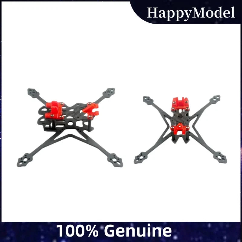HappyModel Crux35 3.5'' FPV Drone Carbon Fiber Frame Set For RC Quadcopter FPV