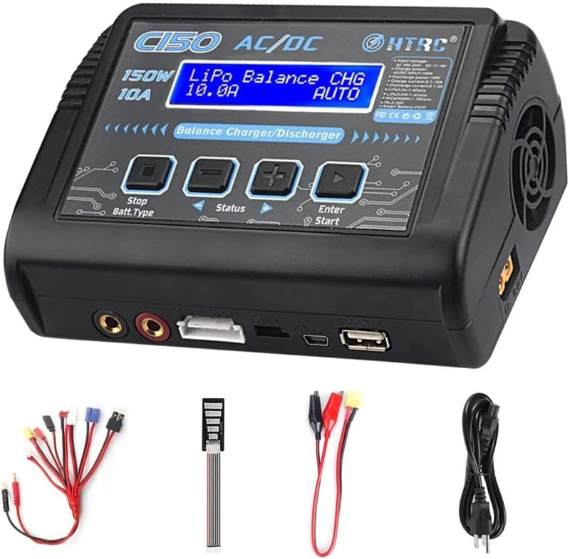 C150 Battery Charger Lipo Li-ion Nimh 6S Smart Balance Charger With Multiple ... Battery