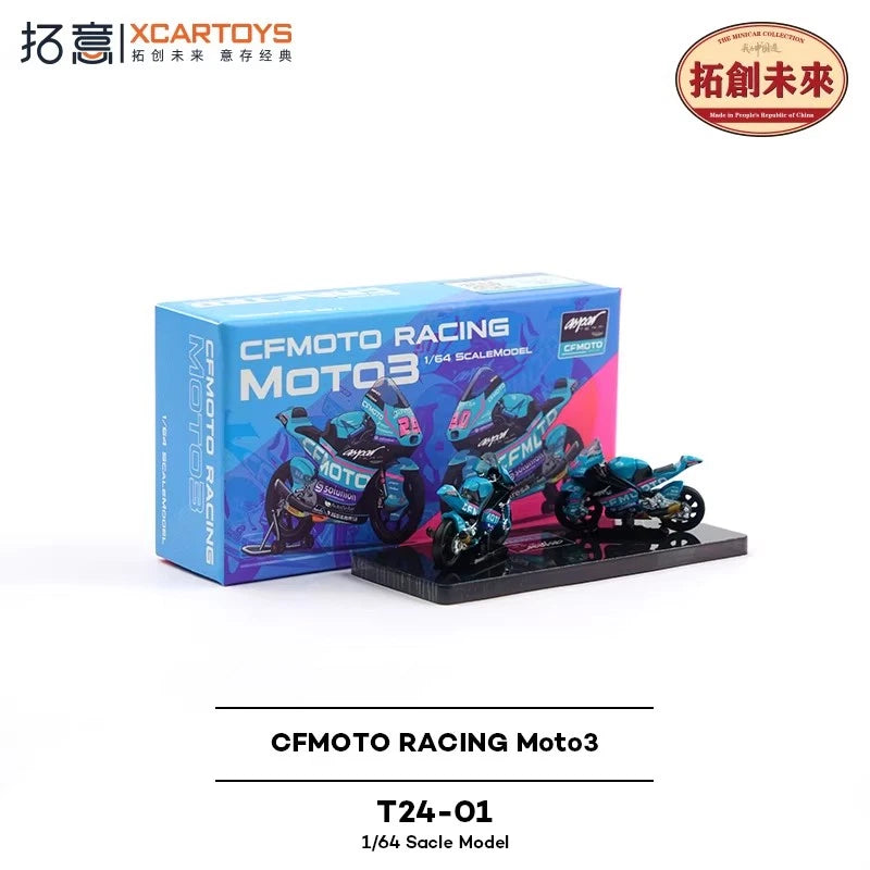 Xcartoys 1:64 CFMOTO RACING Moto3 Diecast Model Car