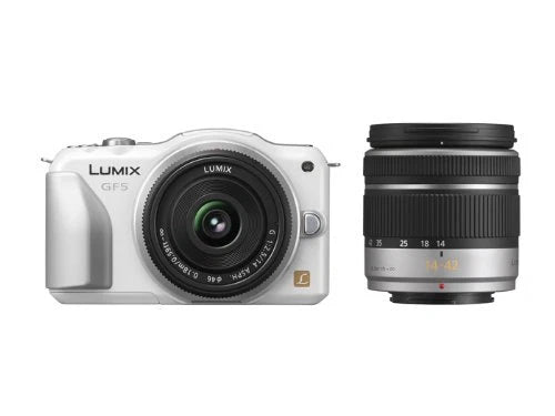 Panasonic Lumix Mirrorless SLR Camera 12.1MP Double Zoom Lens Kit Japanese menu