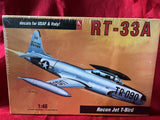 MINT RT-33 recon jet T-bird  1:48 scale Hobby craft HC1596 vintage sealed
