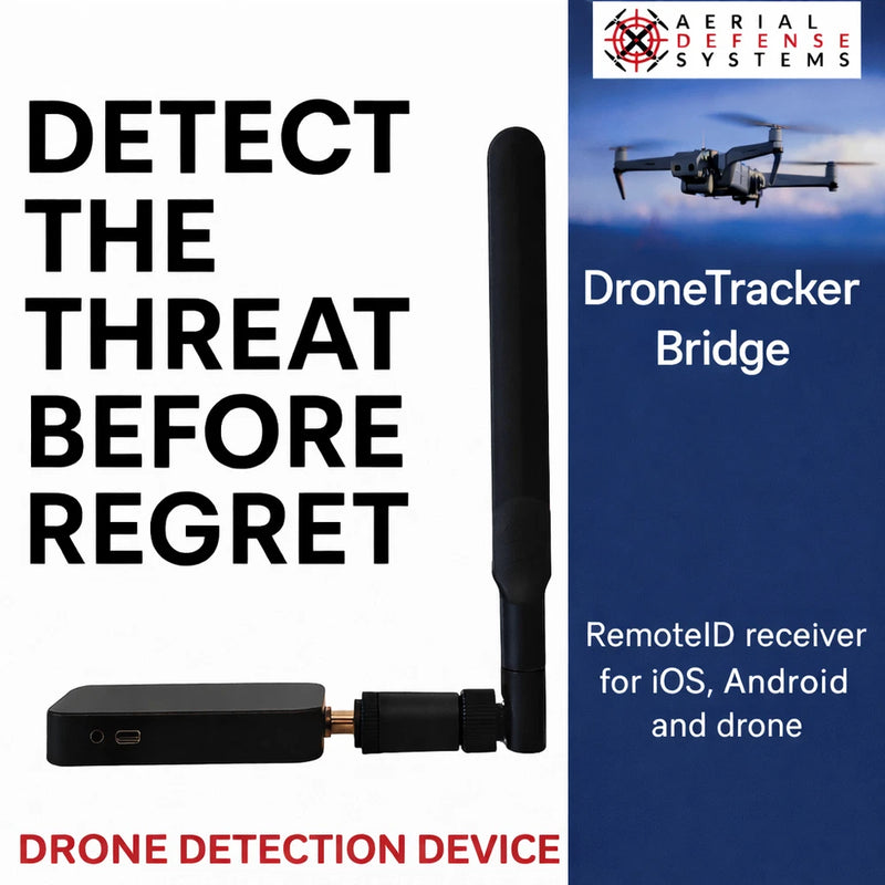 Portable Drone Detection Device ?C Remote ID UAV & Pilot Tracking System