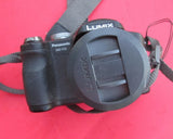 Panasonic LUMIX DMC-FZ8 7.2MP Digital Black Camera W/ Battery NO CHARGER clean