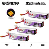 LiPo LiHV 3S HV 11.4V 850mAh 60/120C XT30 GNB Drone FPV Long Range -AU Stock