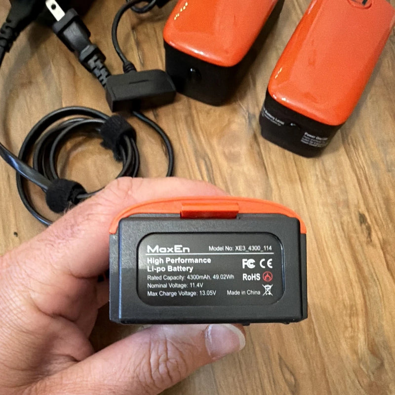 MaxEn LiPo 3S Battery Pack 4300mAh 11.4V Model XE3_4300_114 Age 17+ Battery
