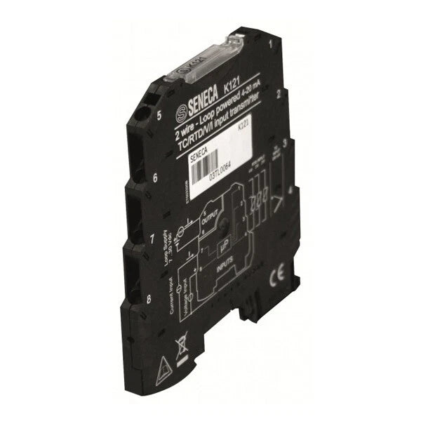 Seneca K121 Universal Converter (RTD/ TC/ Ohmm/ mA/ V) to 4-20mA (loop powered)