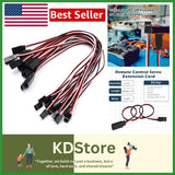 15 Pcs 11.8in Servo Extension Cables for RC Car Airplane Helicopter Receiver ...