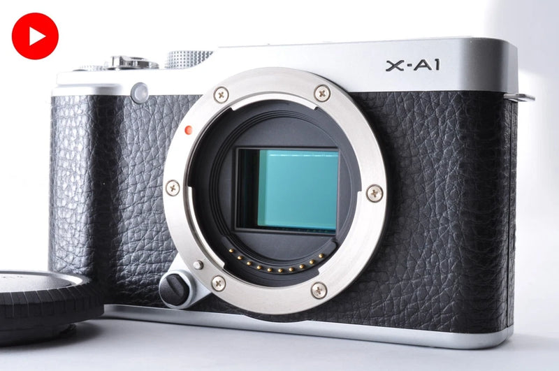 [N Mint] FUJIFILM X-A1 Silver Mirrorless Digital SLR Camera From Japan #6142