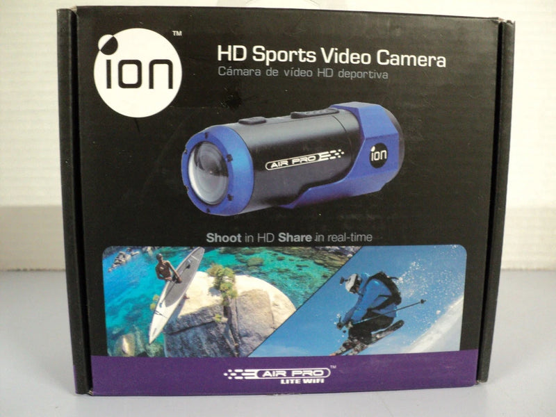 Ion SD Sports Video Camera Air Pro Liet Wifi  Waterproof New In Open Box