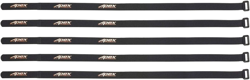 5 Pack 16mm x 500mm Straps for Lipo Battery or Cameras Battery