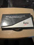 Enersys motive power battery demonstration unit, black and gray rectangular case