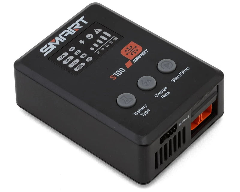 Spektrum RC S100 Smart Charger w/USB-C Cord NO RETAIL BOX Battery