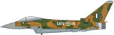 Eurofighter Typhoon model aircraft with Battle of Britain-themed camouflage and insignia
