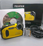 Boxed Fujifilm FinePix XP60 Digital Camera Waterproof/Shockproof,  Yellow.