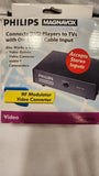RF Modulator Video Stereo Converter Philips Magnavox PM61138 120v 6 ft cord