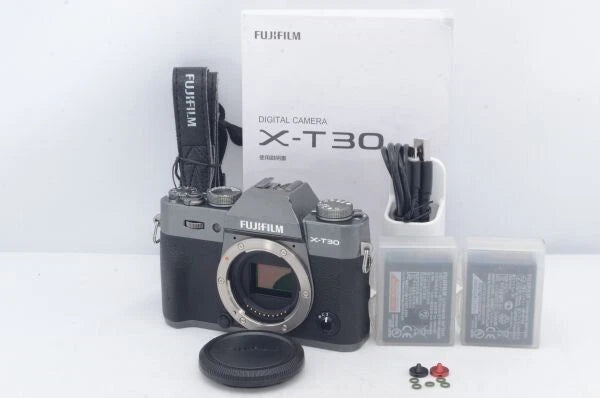FUJIFILM X-T30 Body Charcoal Siler X-T30-CS 26.1MP APS-C Mirrorless Camera