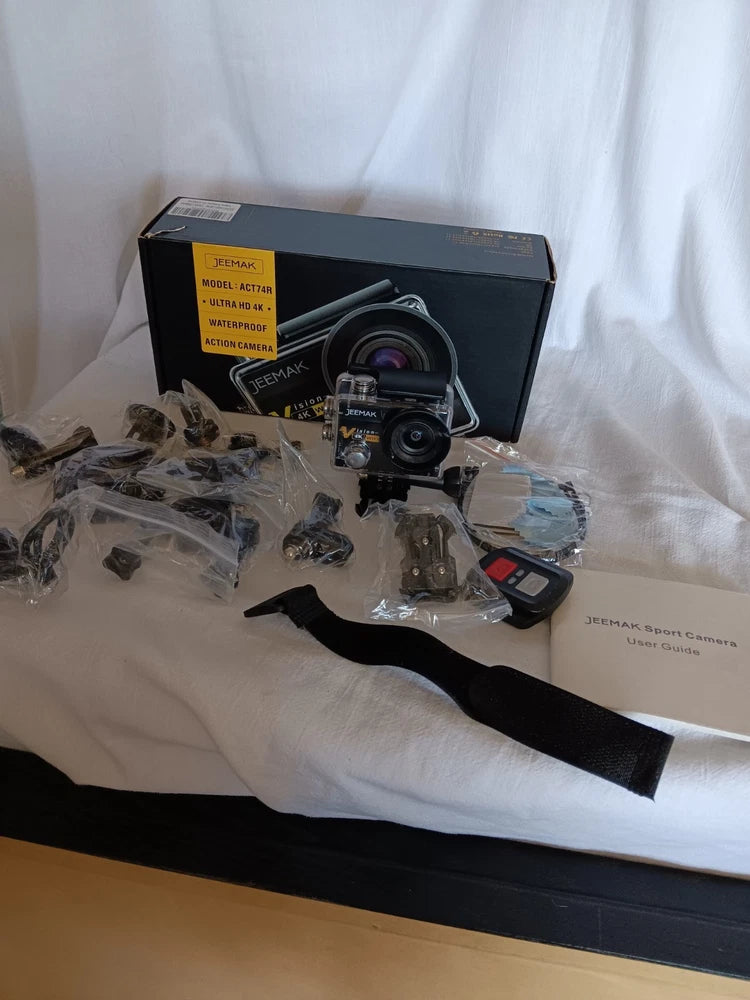 Jeemak Ultra 4k Hd Wifi Action Camera Bundle