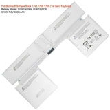 White Surface Book 1 keyboard battery pack set with ribbon connector