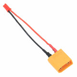 XT90 to JST female adapter wire with red/black leads and yellow connector