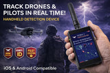 Portable Drone Detection Device ?C Remote ID UAV & Pilot Tracking System iOS Andr