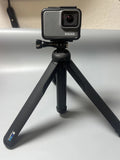 GoPro HERO 7 SILVER Action 4K Ultra HD Camera W/Case Mount & Tripod / 128GB SD