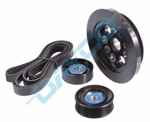 POWERBOND 20% UNDERDRIVE PULLEY KIT FOR FPV F6 TYPHOON BA BF BARRA 270T 4.0L I6