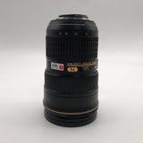 Nikon AF-S NIKKOR 24-70mm f/2.8 G ED zoom lens with black barrel, Nikon F mount