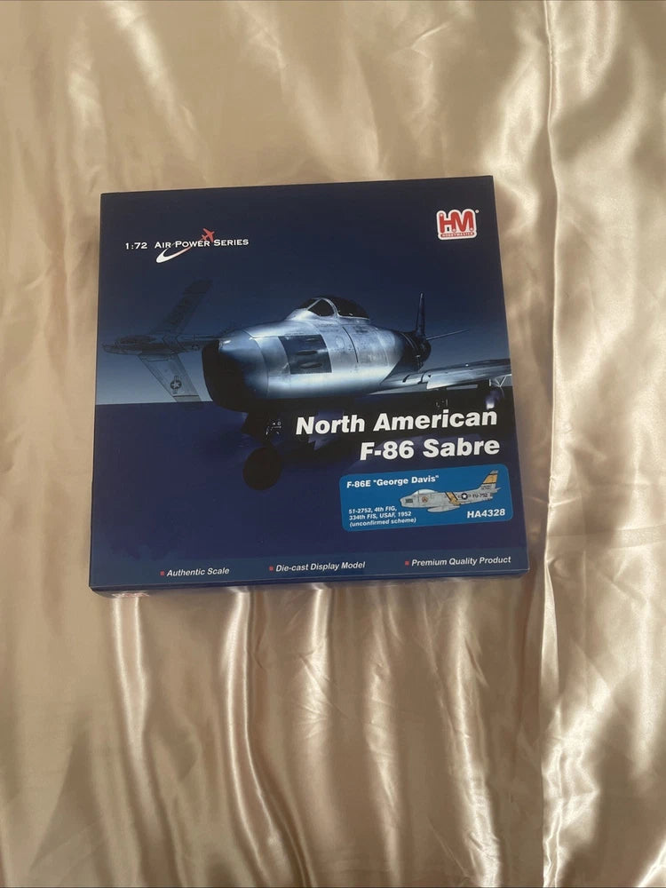 Hobby Masters North American F-86 Sabre 1/72 Diecast Model ??George Davis?? HA4328