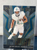 Sports trading card featuring a white-uniform football player, TurboCharged design