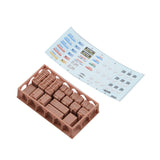 1/35 scale model battery accessory kit with plastic tray and instruction sticker sheet