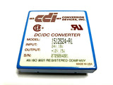 DC/DC, Input 24V 18W, Output +12V, 15Watt,1512S24-A1,CDI, baugl.mit Martek Power