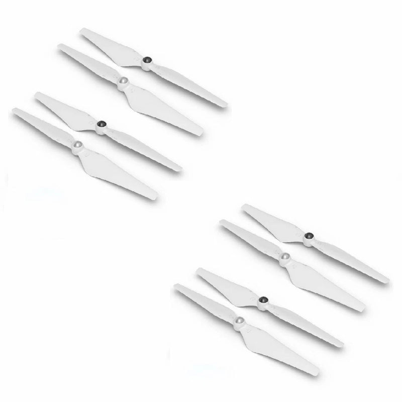 4 Pairs White 9450 9" Self-Tightening Propeller Prop For DJI Phantom 3 2 Vision