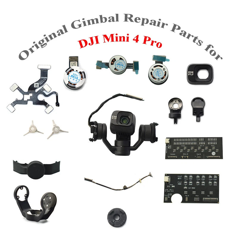 Replacement rubber cable roll and yaw arm cover for DJI Mini 4 Pro gimbal