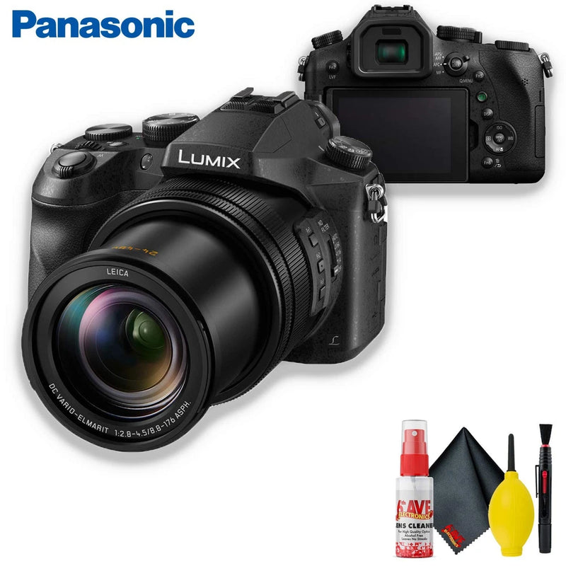 Panasonic Lumix DMC-FZ2500 Digital Camera with Cleaning Kit