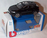 Volkswagen T Roc 2023 Black - Burago 'Street Fire' Model Scale 1:43 new in Box