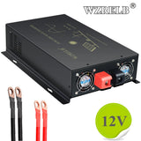 Pure Sine Wave Inverter 12V to 110V Power Converter 3000W DC AC Motor Truck Car