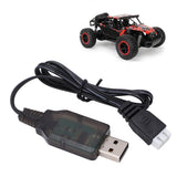 1/16 RC Car Charger 7.4V 1000mA Lipo Battery USB Charger Charging Cable