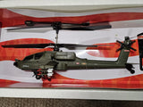 Yiboo Apache UJ375 Gyro 3.5 Channel RC Remote Control medium scale Helicopter